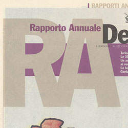 Il Giornale dell’arte, Rapporti Annuali DESIGN, Il caso San Lorenzo, June, Umberto Allemandi & C.