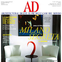 Architectural Digest, Who’s Who - Tobia Scarpa, Apr., Edizioni Condé Nast S.p.A.